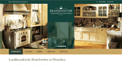 Desktop Screenshot of landhauskueche-brandstetter.de