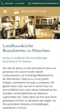 Mobile Screenshot of landhauskueche-brandstetter.de